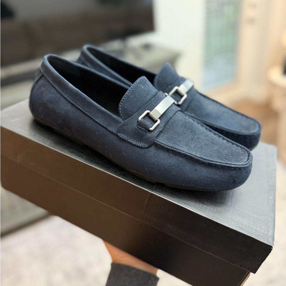 Alfani Men’s Navy Loafer | Size 9.5M | Great condition